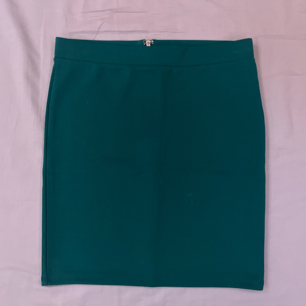 Forever 21 | Vintage Professional Aqua Teal Pencil Skirt
